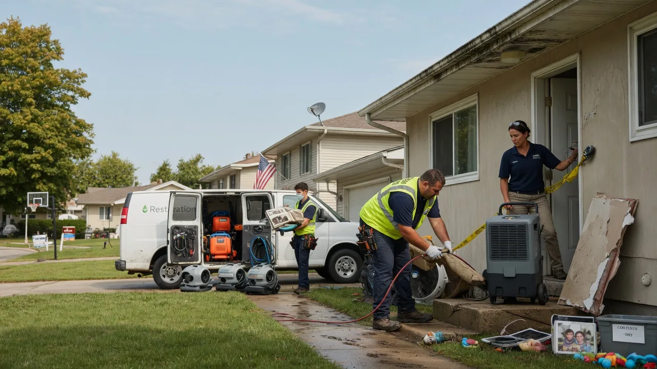 Water Damage Restoration in Howard, PA near me